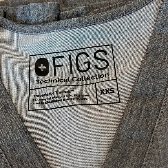 Figs Graphite Women’s Scrub Set XXS/S - Picture 2 of 7